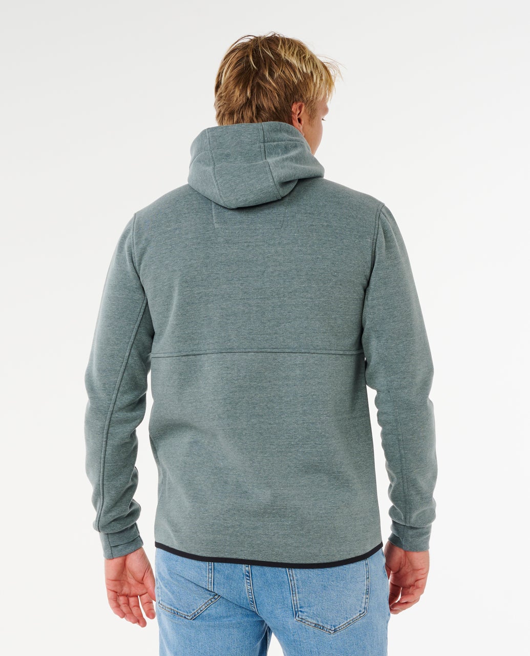 Rip Curl Departed Bonded DWR Zip Moss