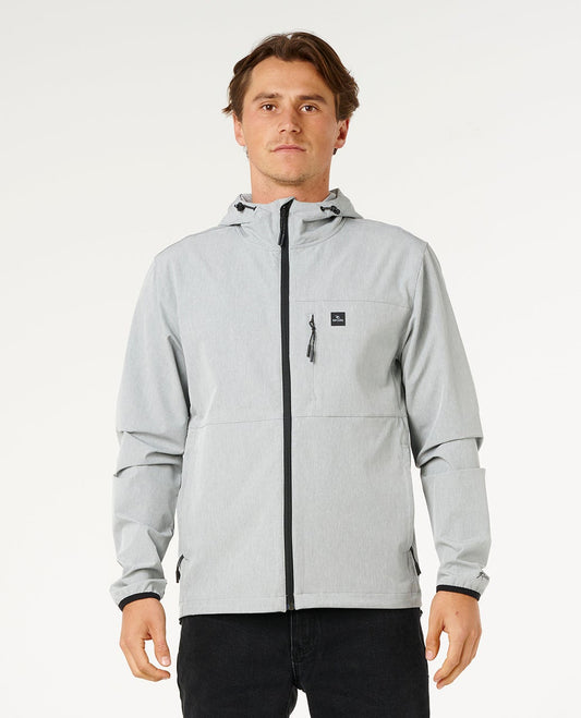 Rip Curl Elite DWR Jacket Grey Marle