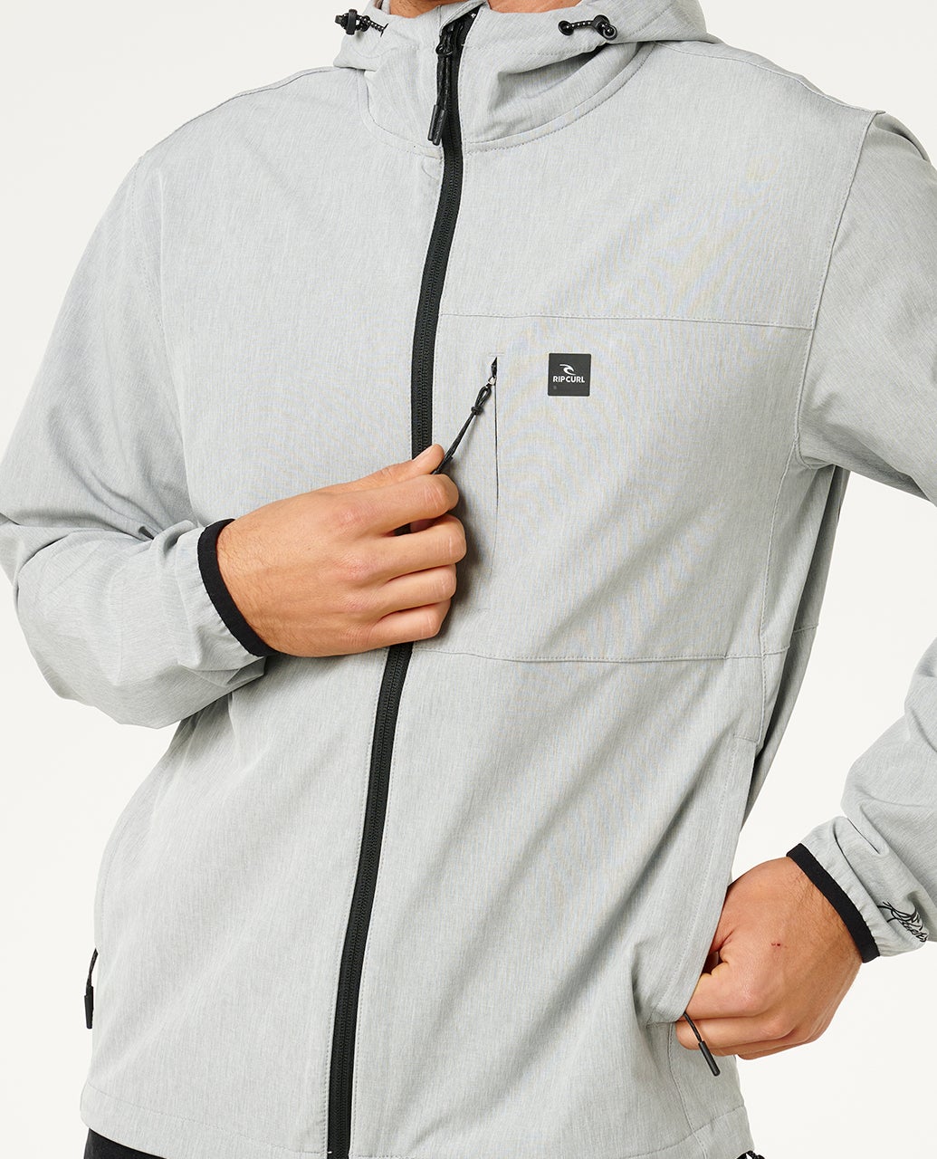 Rip Curl Elite DWR Jacket Grey Marle