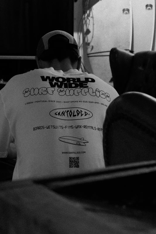 SantoLoco Munich Store Tee White