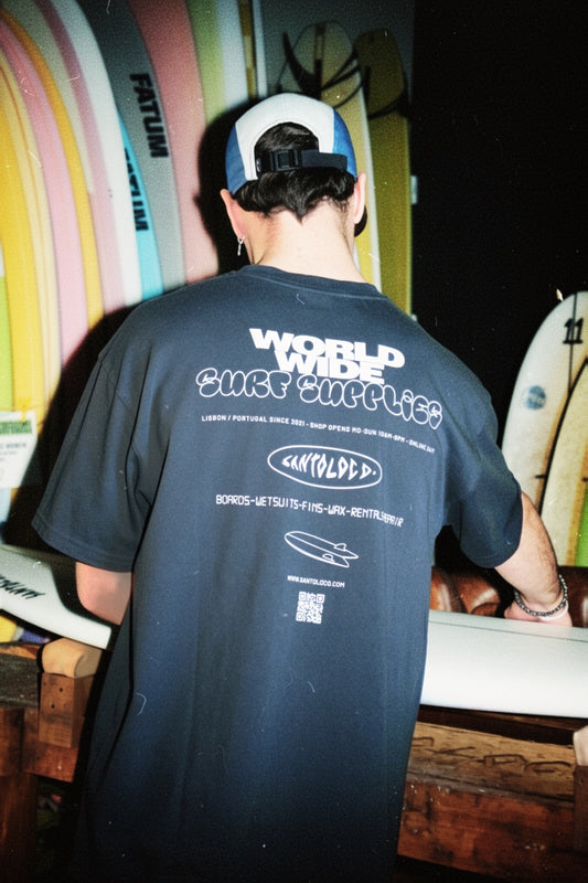 SantoLoco Munich Store Tee Black