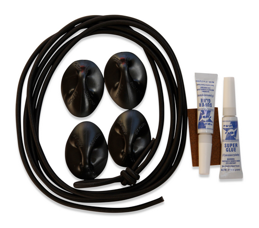 Kit de montagem de deck SurfCo Hawaii EZ Plug, 4 unidades