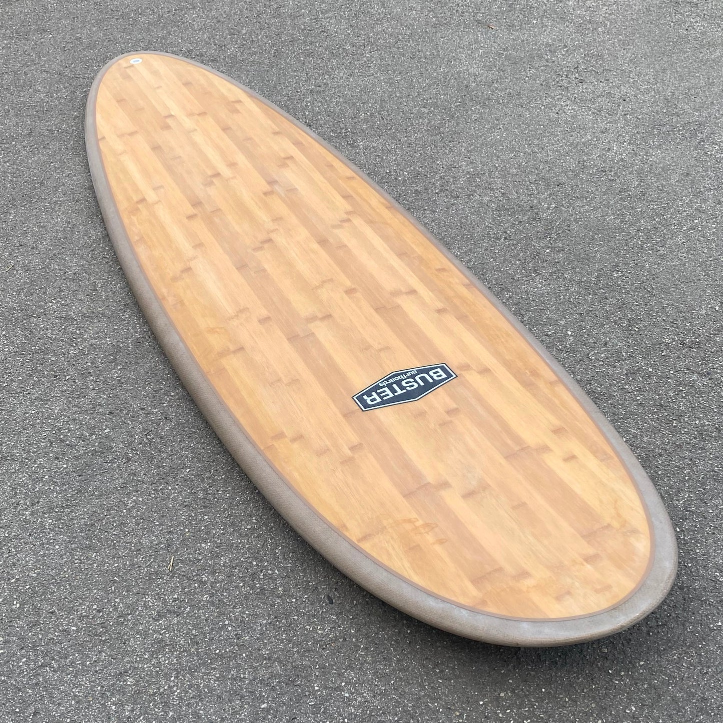 Buster Egg 6'6 Wood Surfboard