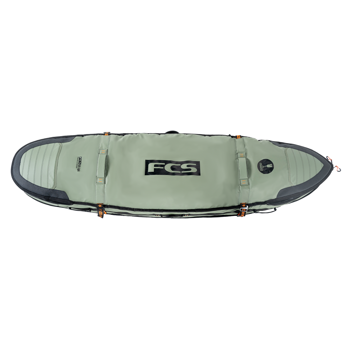 FCS Travel 2 Shortboard/Fish 6'7 Alpine