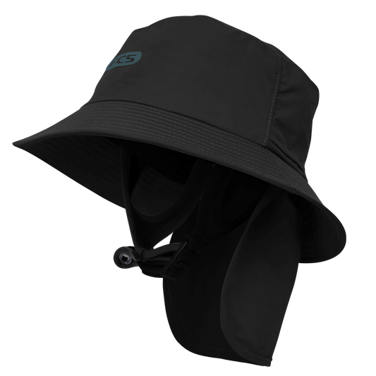 FCS Essential Surf Bucket Hat Black/Teal