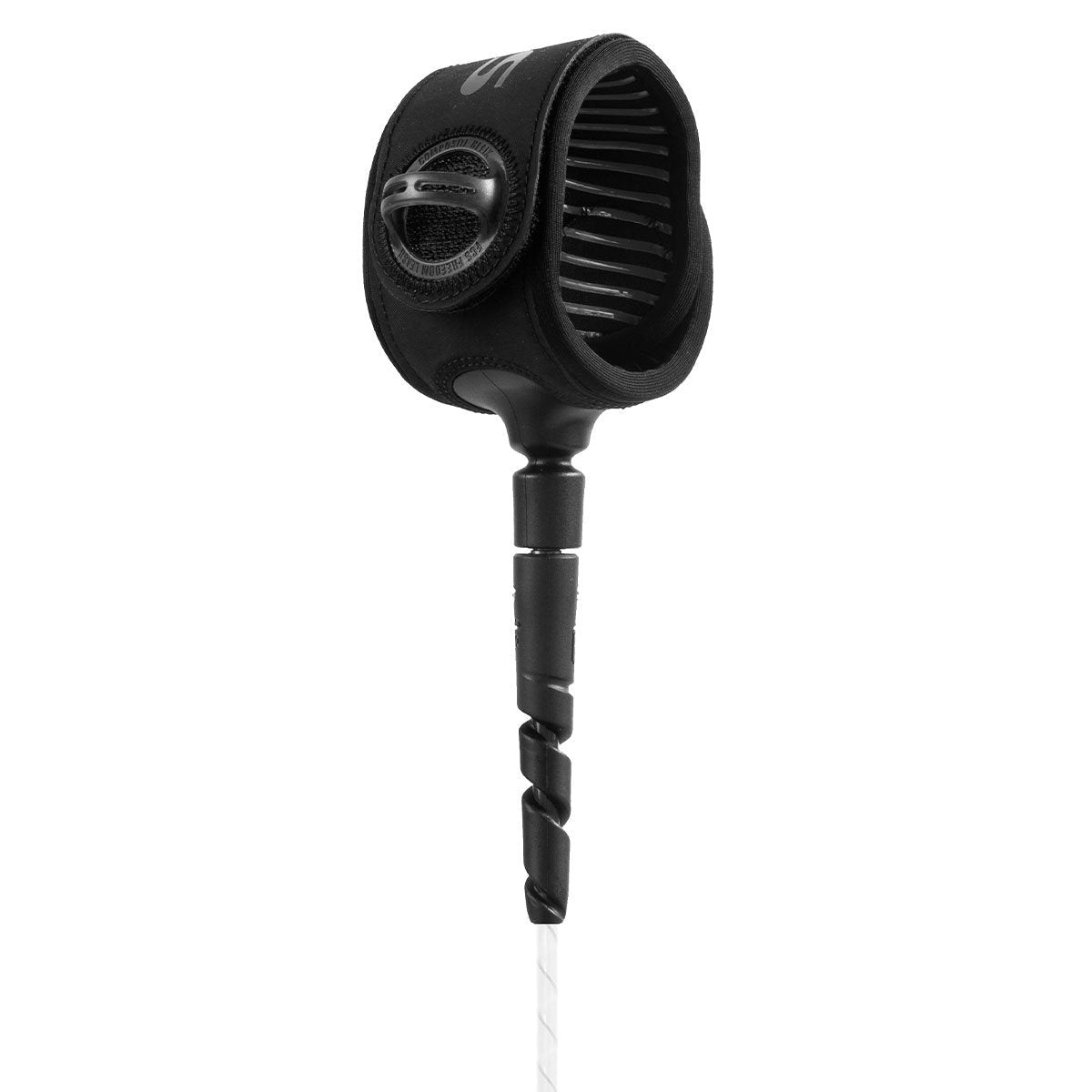 FCS Freedom Helix 6' Comp Leash Natural/Preto