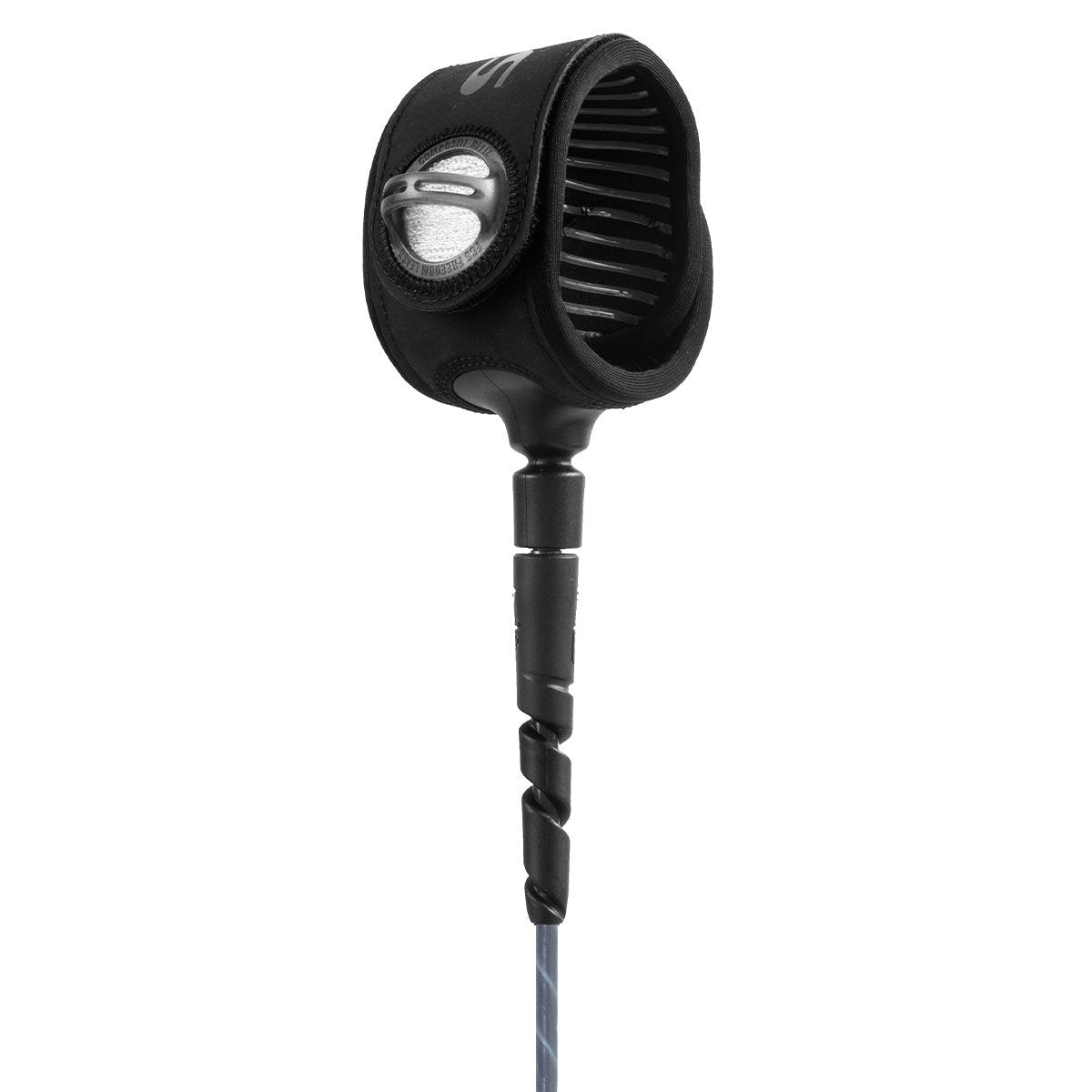 FCS Freedom Helix 6' Comp Leash Fumaça/Branco