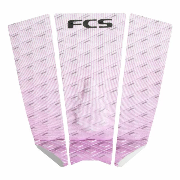 FCS Fitzgibbon Surf Pad Branco/Rosa Dusty