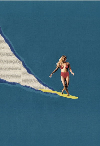 Cartão Postal Ciel Glue "Beach Boy"