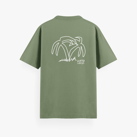 SantoLoco Gabriel T-Shirt Green
