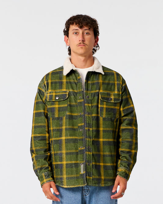 TCSS Ranger Check Jacket Dusty Green