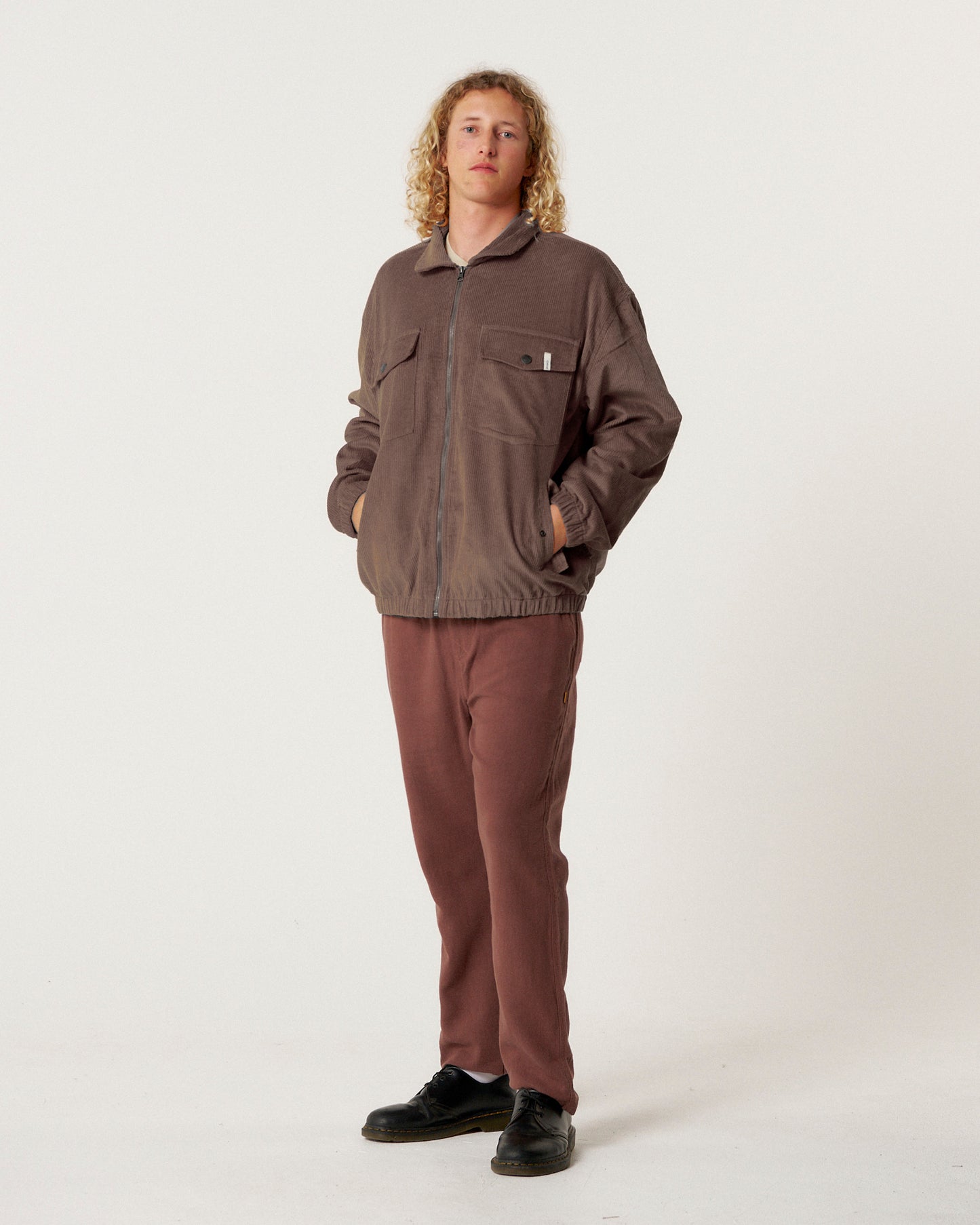 TCSS Blackbird Cord Jacke Braun