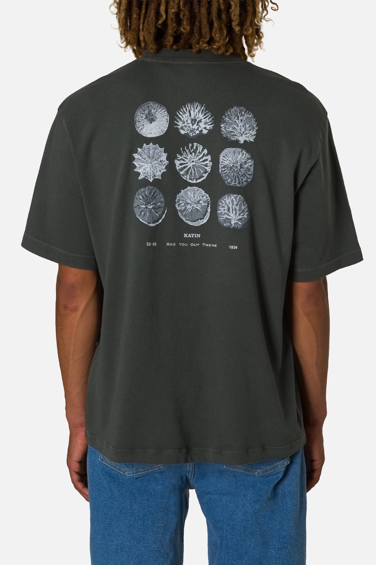 Katin Specimen Box Fit Tee Black Wash