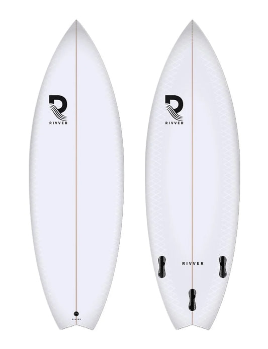 Rivver Lax 5'3 Surfbrett