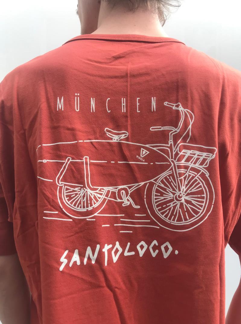 Camiseta SantoLoco x Vissla Destination