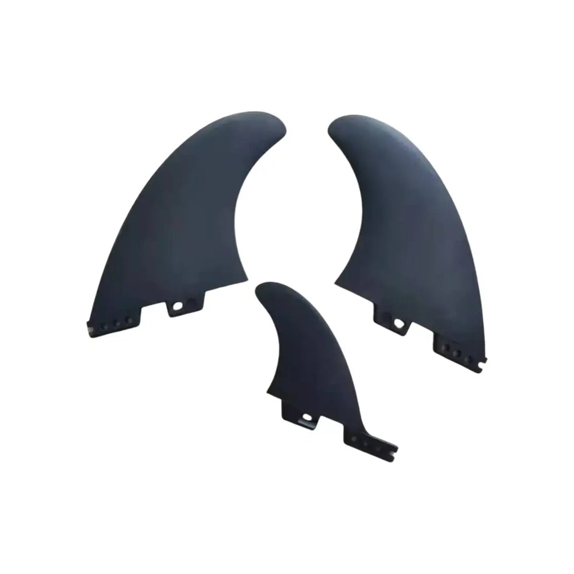 Twin Fin Set com Center Finne para FCS 2 Preto