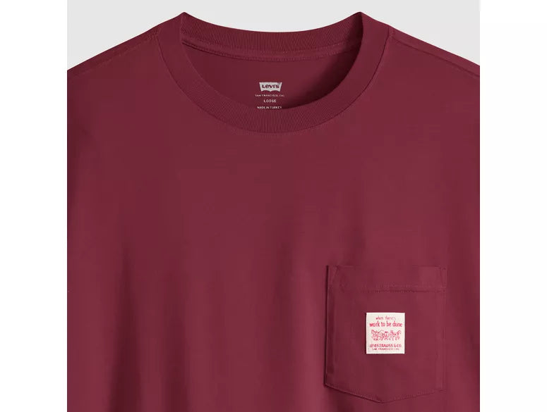 Levis Workwear Tee Red