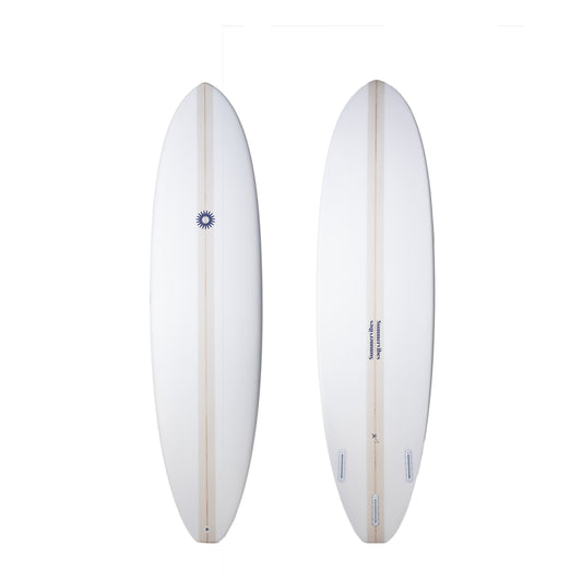 Prancha de surf Roxy Mini Mal 8.0 BEGE