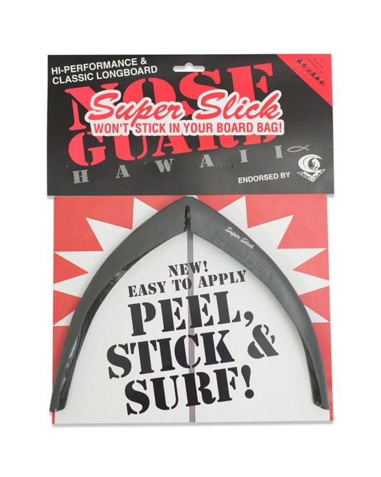 SurfCo Hawaii Longboard Nose Guard Super Slick Kit Grey