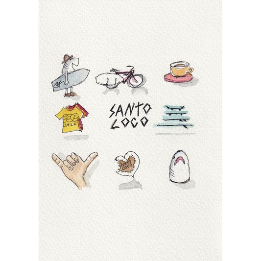 SantoLoco Postkarte München