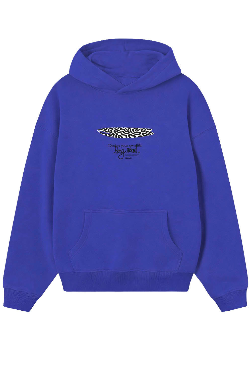 Pukas Fleece Long Road hoodie Blue