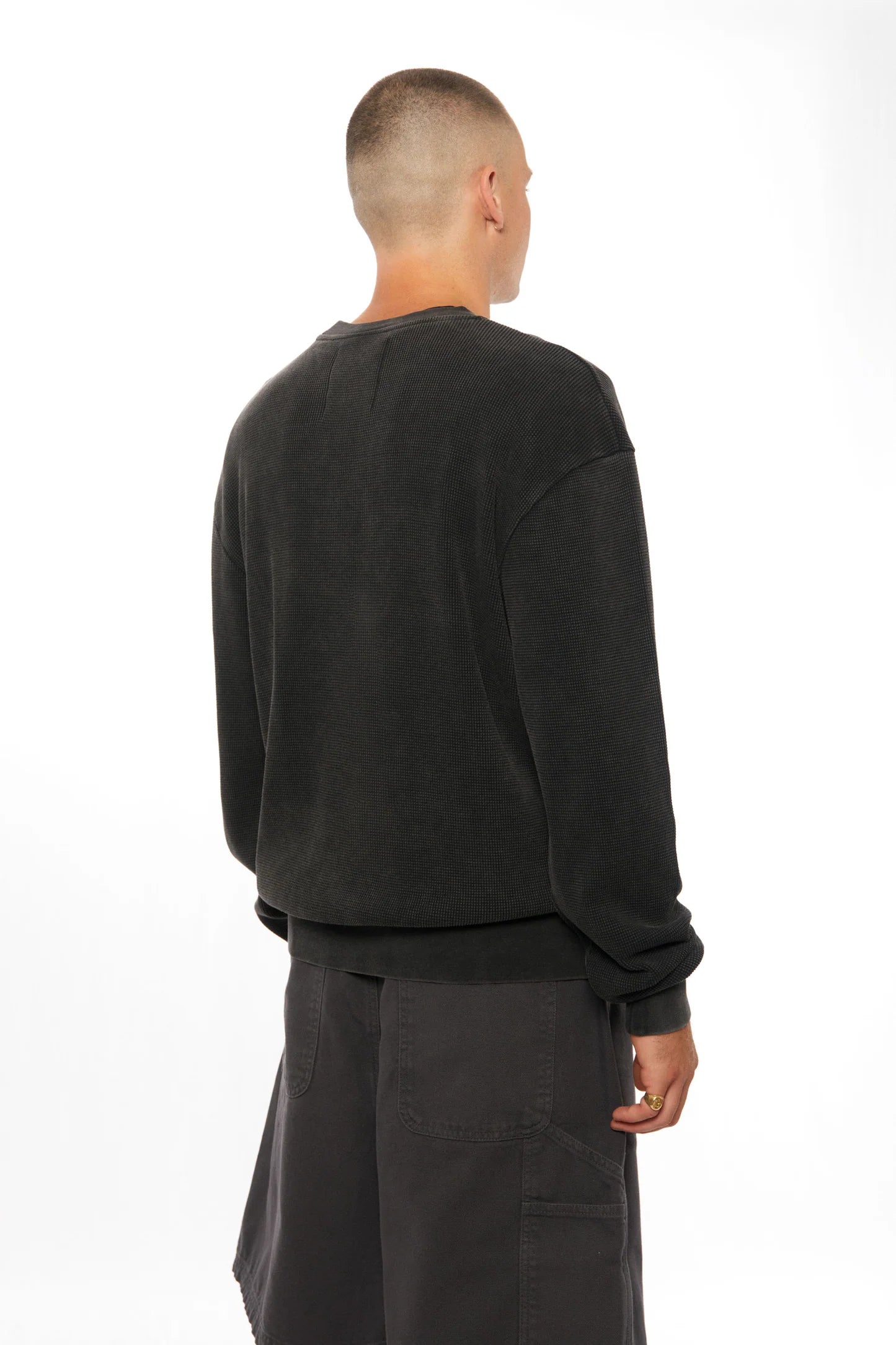 Pukas Crew Waffle Sweatshirt