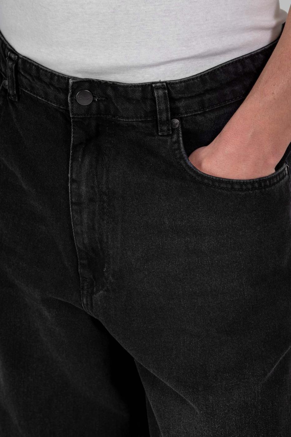 Reell Baggy Jeans Preto Lavado