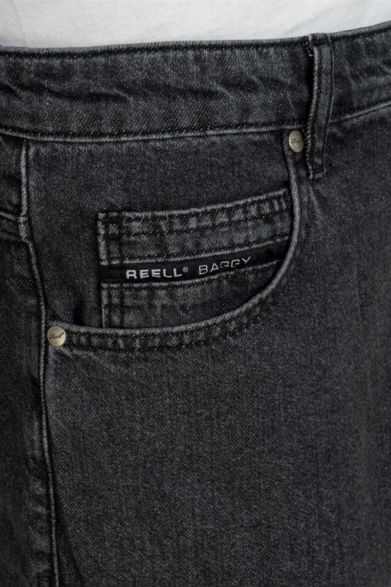 Reell – Baggy Zero‘s – Steinschwarze Jeans