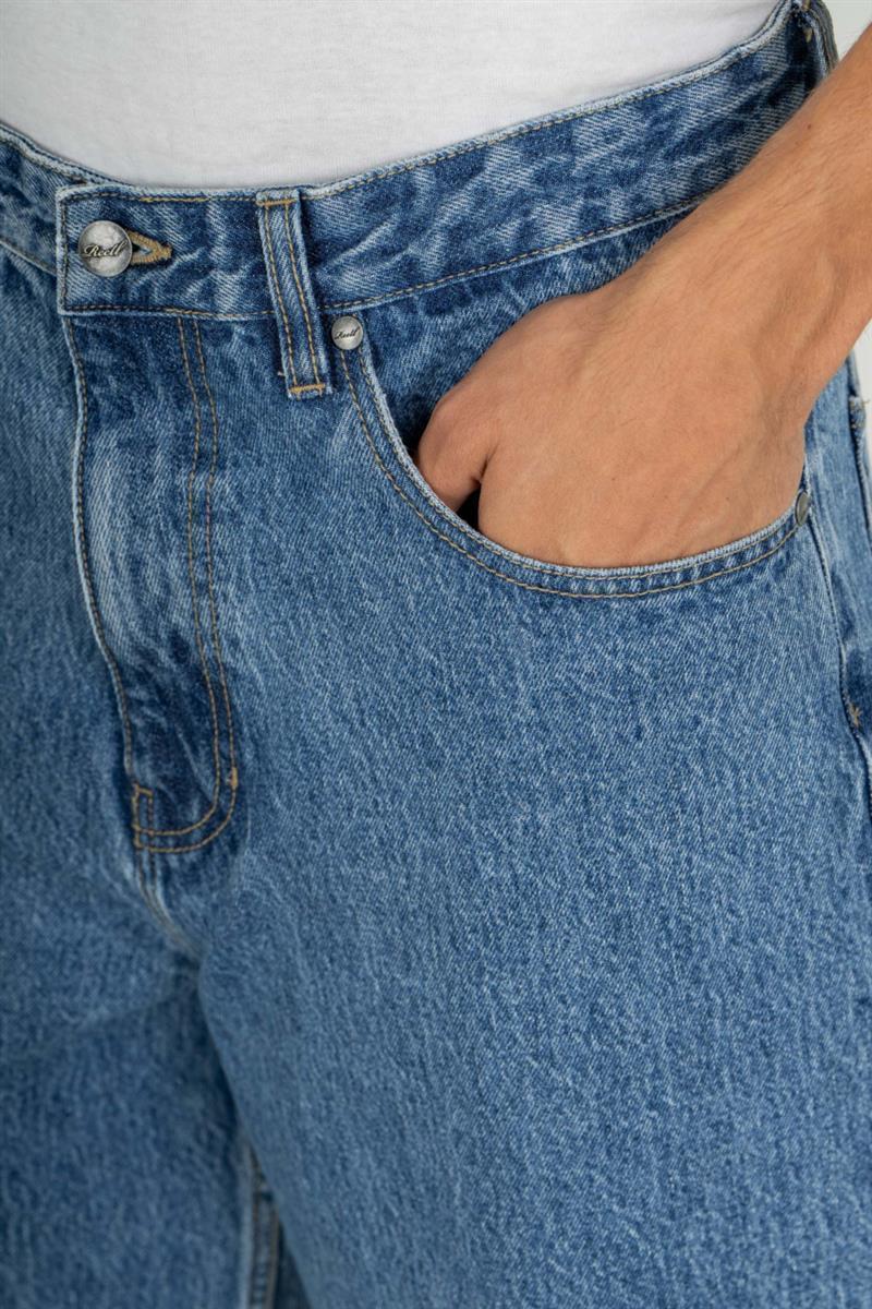 Reell Organic Baggy Vintage Smoke Blue Jeans