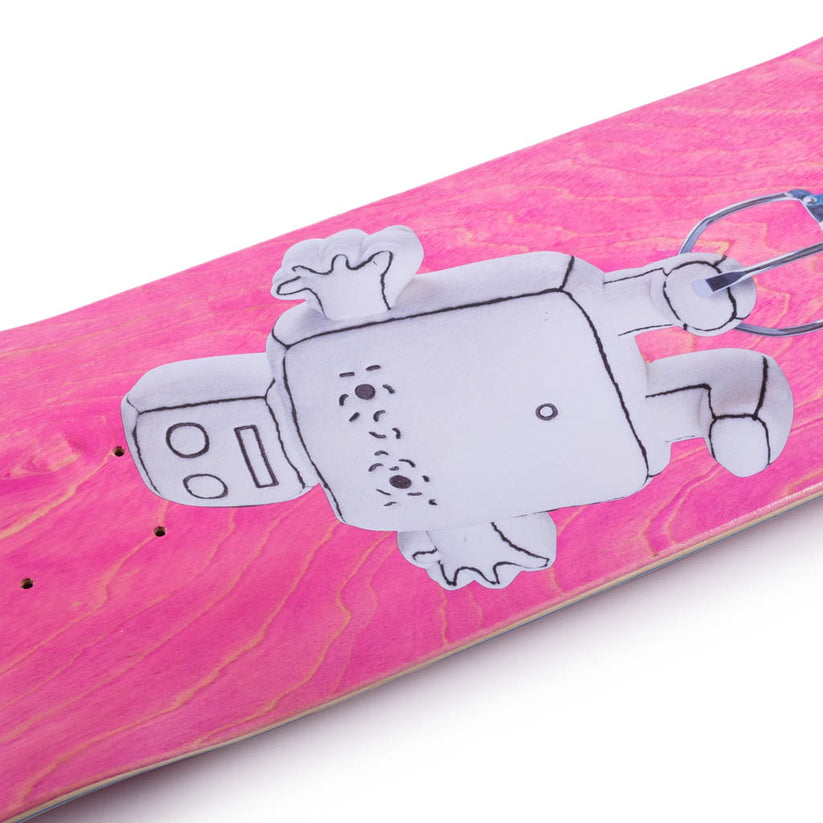 Robotron "Grabber" pink Deck 8.0"