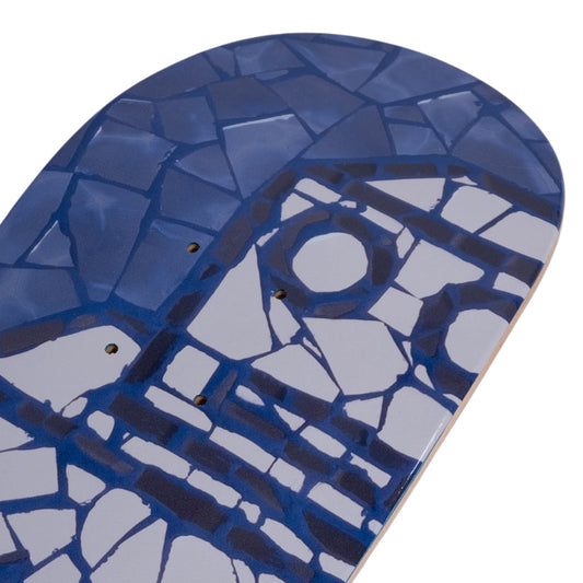 Robotron x Teilz Mosaic Robo Deck Blue 8,5"