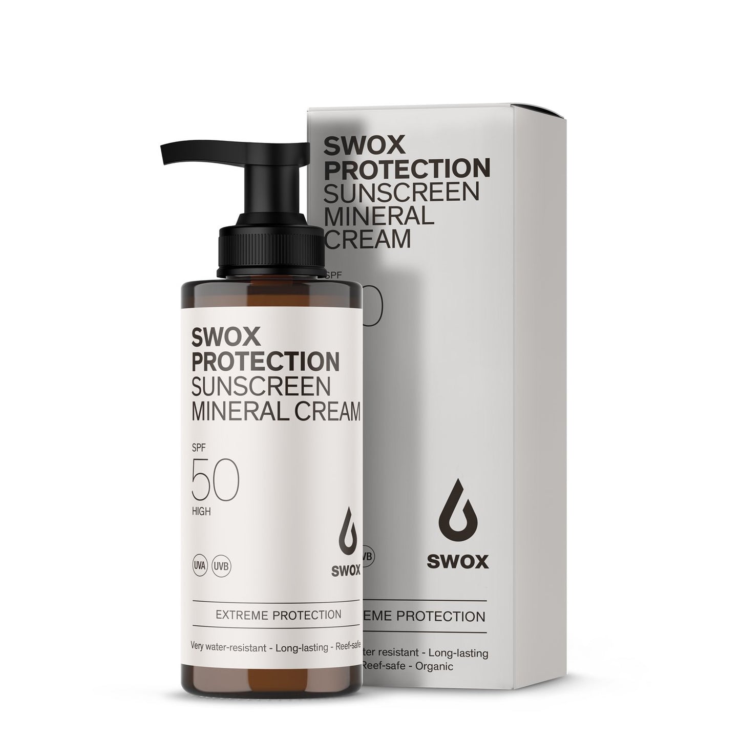 Swox Sunscreen Mineral Cream SPF 50