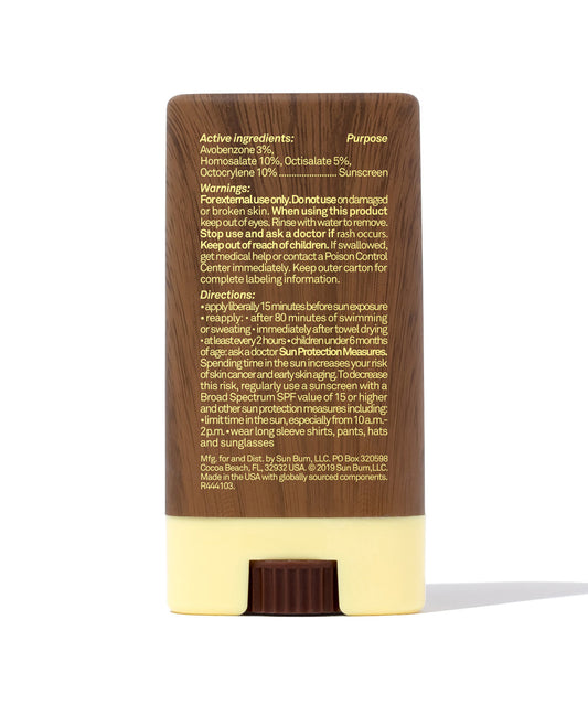 Sun Bum Original SPF 30 Sunscreen Face Stick 0,45oz