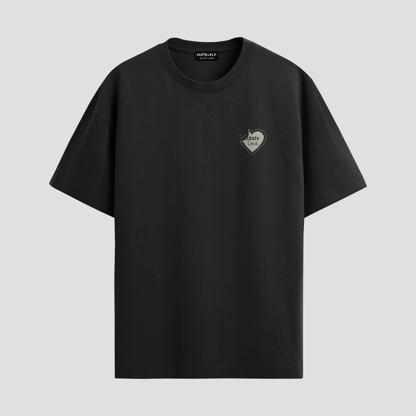 SantoLoco Bavaria Shark Tee Black