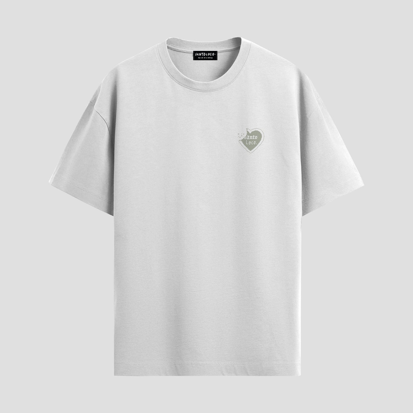 SantoLoco Bavaria Shark Tee White