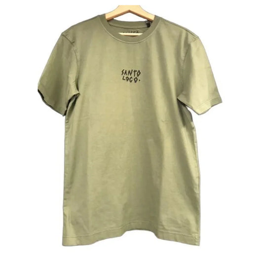 SantoLoco T-Shirt mit Stick-Logo