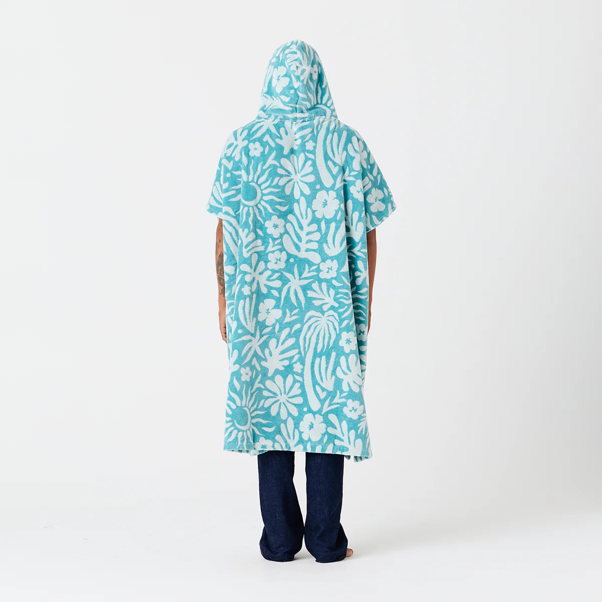 Slowtide Sunny Poncho Sky Blue