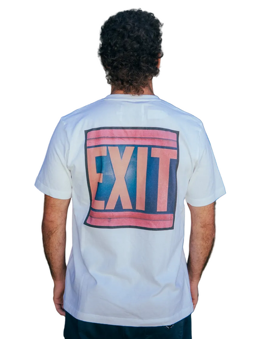 SantoLoco x Exit T-Shirt White