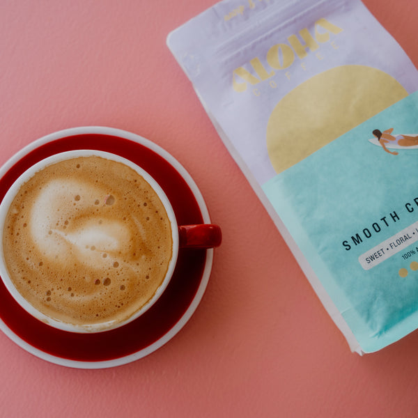 Aloha Coffee Smooth Crema ganze Bohne 500g