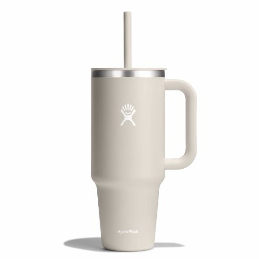 Hydro Flask Hydration 32oz All Around Travel Tumbler Oat Trinkflasche Grau