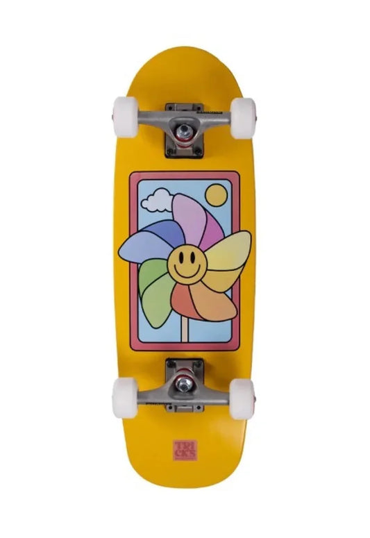 Tricks Spinner 8.25" x 25.75" Complete Skateboard Kids