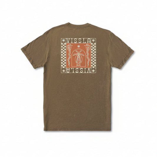 Vissla Serpents Cosmic Wash SS Tee Chocolate
