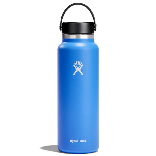 Hydro Flask Hydration 40oz Wide Mouth Trinkflasche Blau