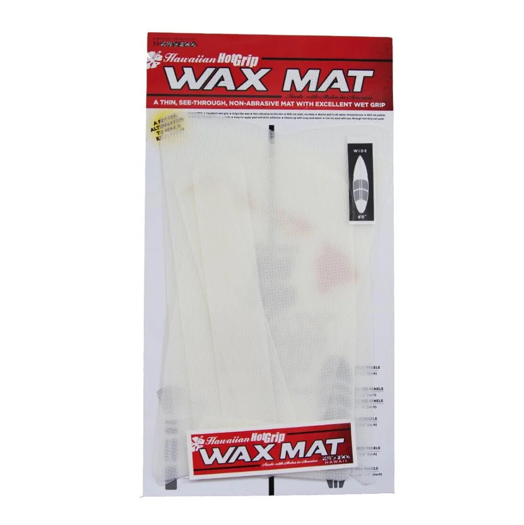 Kit de tapete de cera SurfCo Hawaii - Prancha curta de 6'0" - Largo
