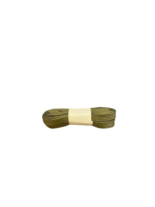 SantoLoco Flat Tubular Schnürsenkel Dunkelgrün