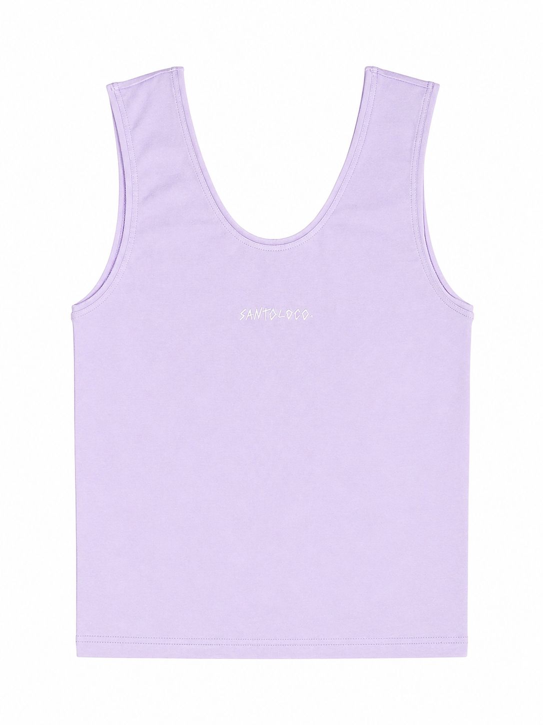 SantoLoco Wms Logo Tank Top Lavender