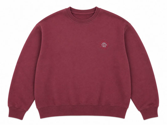 SantoLoco Sonne Stick Sweatshirt Rot