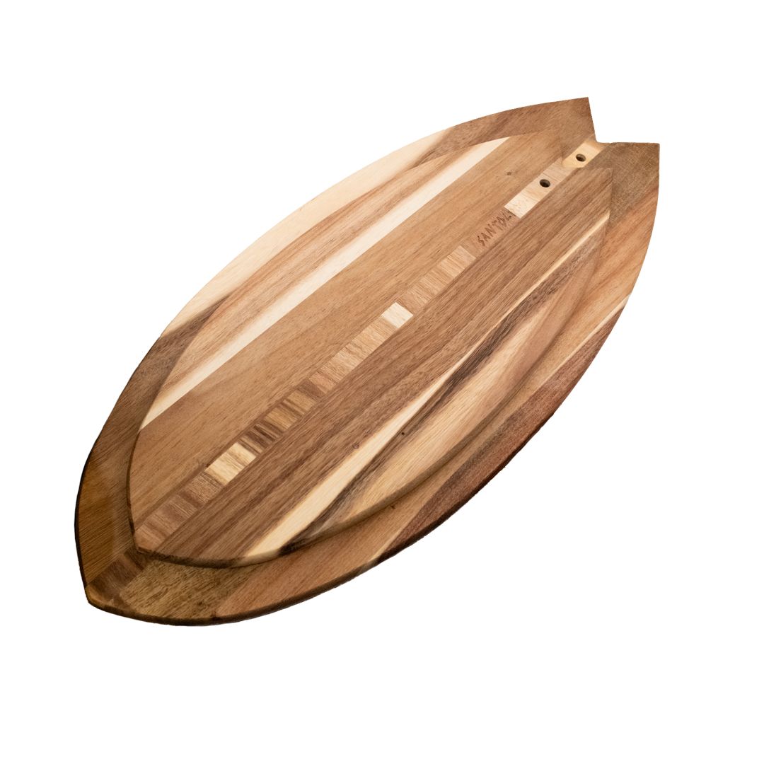 SantoLoco Fish Acacia Schneidebrett