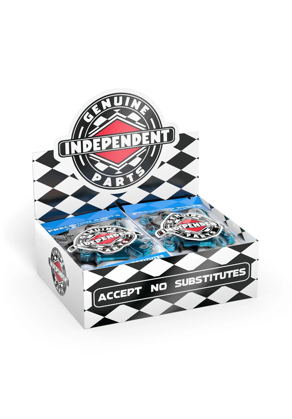 Independent Mounting Kit Phillips Hardware 1" with Tool Blue / Black