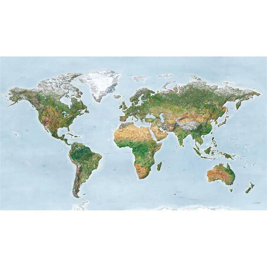 Awesome Maps Surftrip Karte Grüne Ausgabe